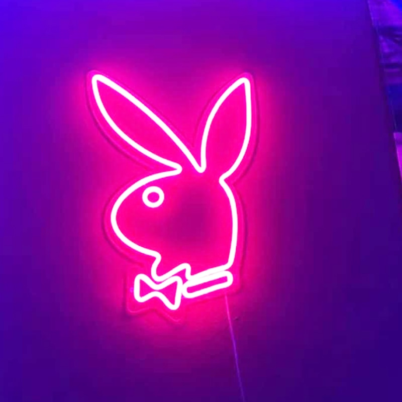 Playboy Bunny Sign Neon Art Designs