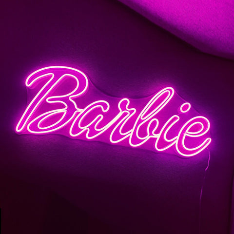 Barbie Logo LED Neon Sign