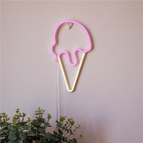 Ice Cream Neon Sign
