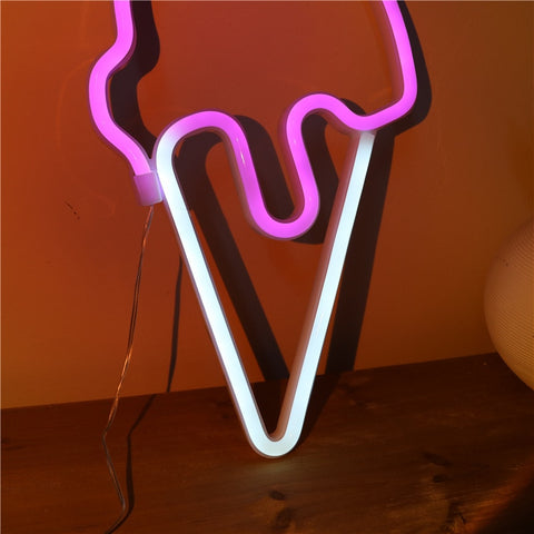 Ice Cream Neon Sign
