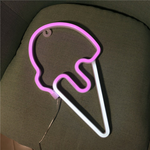 Ice Cream Neon Sign