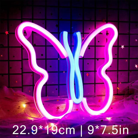Butterfly LED Neon Sign
