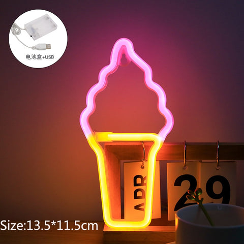Ice Cream Neon Sign