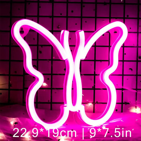 Butterfly LED Neon Sign