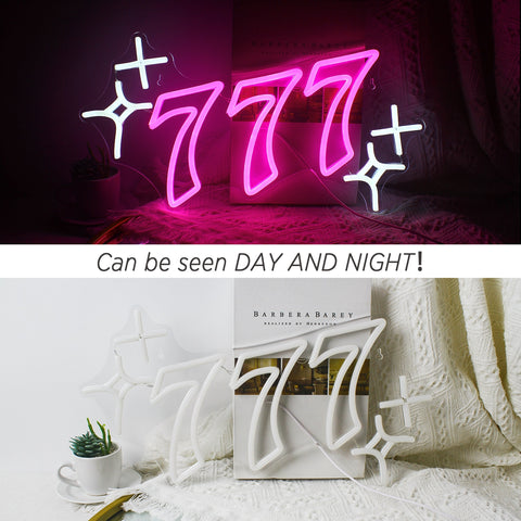 Lucky 7s Neon Sign