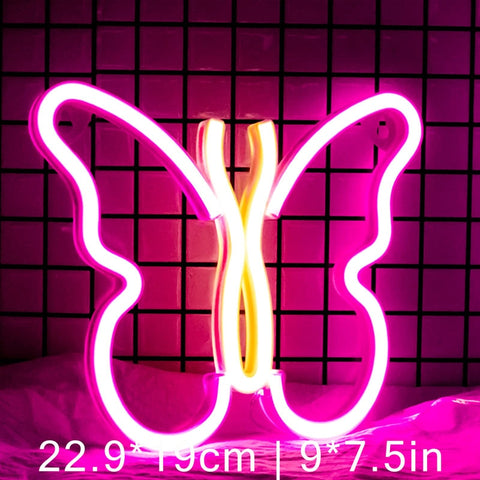 Butterfly LED Neon Sign