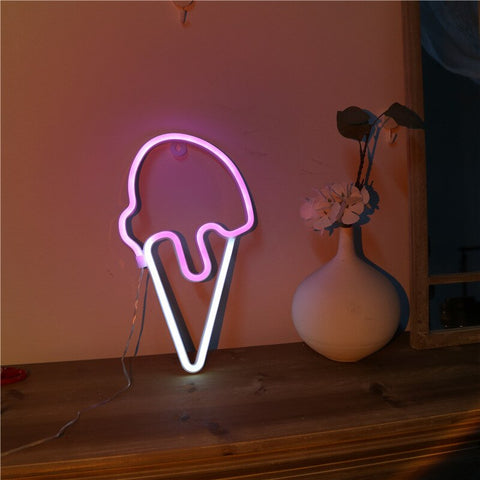 Ice Cream Neon Sign