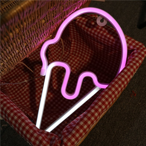 Ice Cream Neon Sign