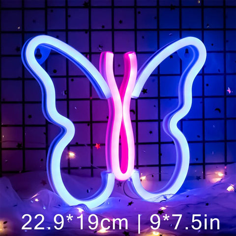 Butterfly LED Neon Sign