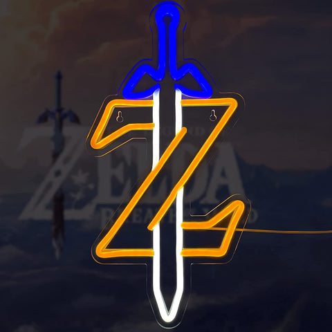 Zelda Sword Neon Sign