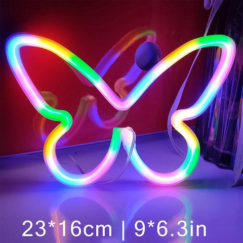 Butterfly LED Neon Sign