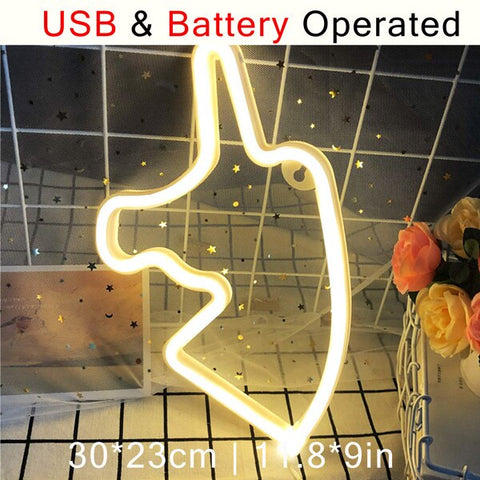Unicorn Neon Sign