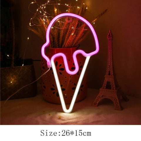 Ice Cream Neon Sign