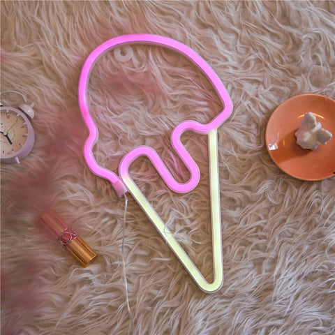 Ice Cream Neon Sign