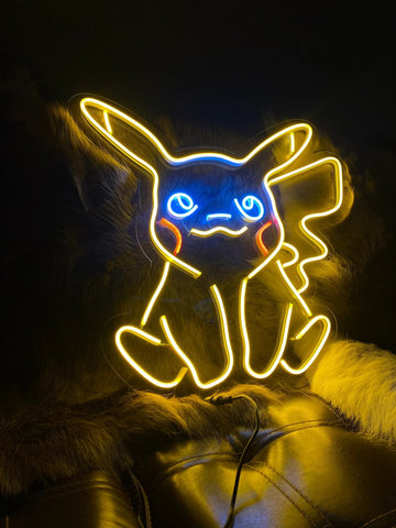 Pokemon Pikachu Sitting Sign