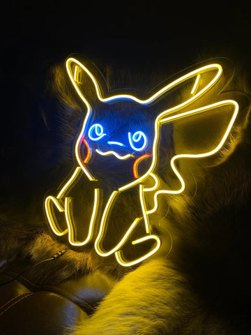 Pokemon Pikachu Sitting Sign