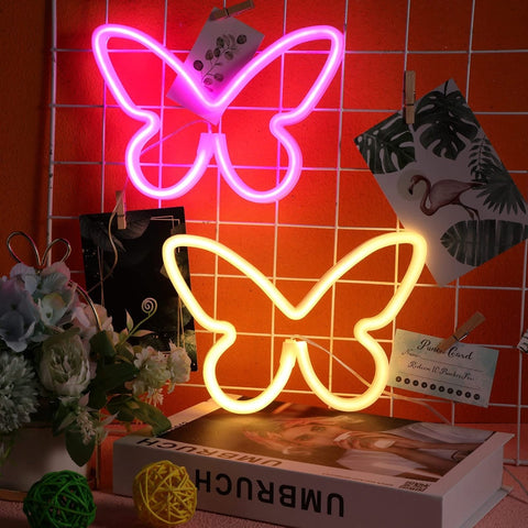 Butterfly LED Neon Sign