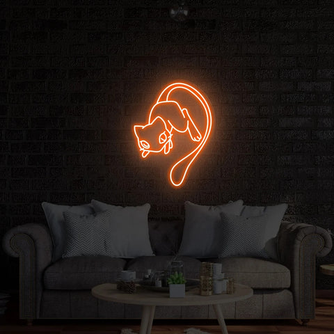 Pokemon Mew Relaxed Sign