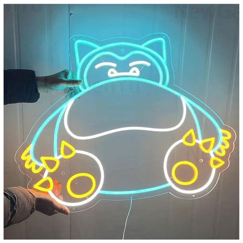 Pokemon Snorlax Relaxed Sign