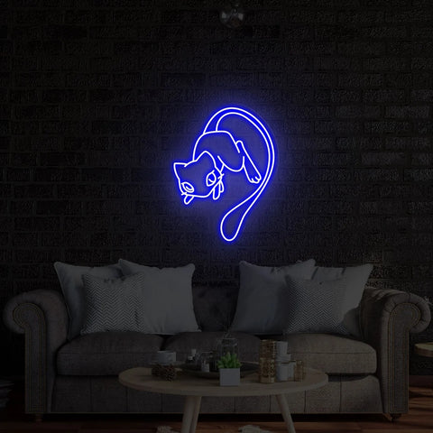 Pokemon Mew Relaxed Sign