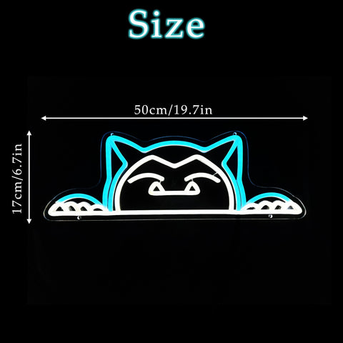 Pokemon Snorlax Sign