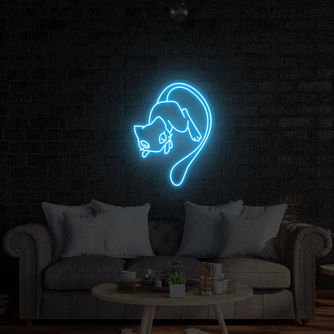 Pokemon Mew Relaxed Sign